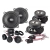 Excursion SX-5C dB – 2-drożny 4 woofery 130mm zestaw komponentowy Car Audio High Efficiency (Double Bass)